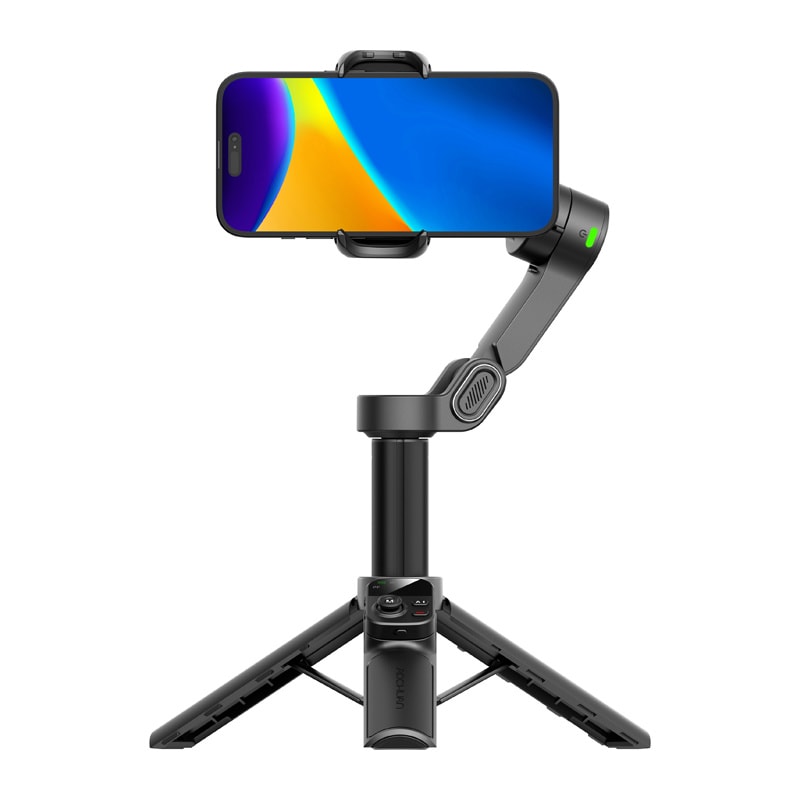 AOCHUAN X3 Gimbal med AI-sensor (svart)
