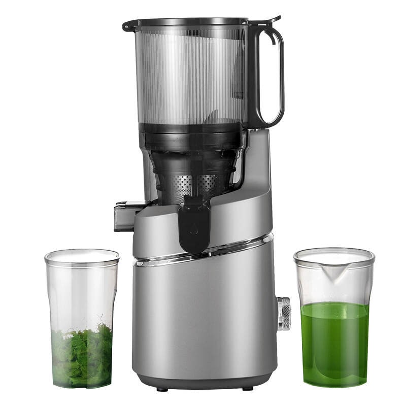 AMZCHEF SJ-036-GA långsamt löpande juicepress (grå)