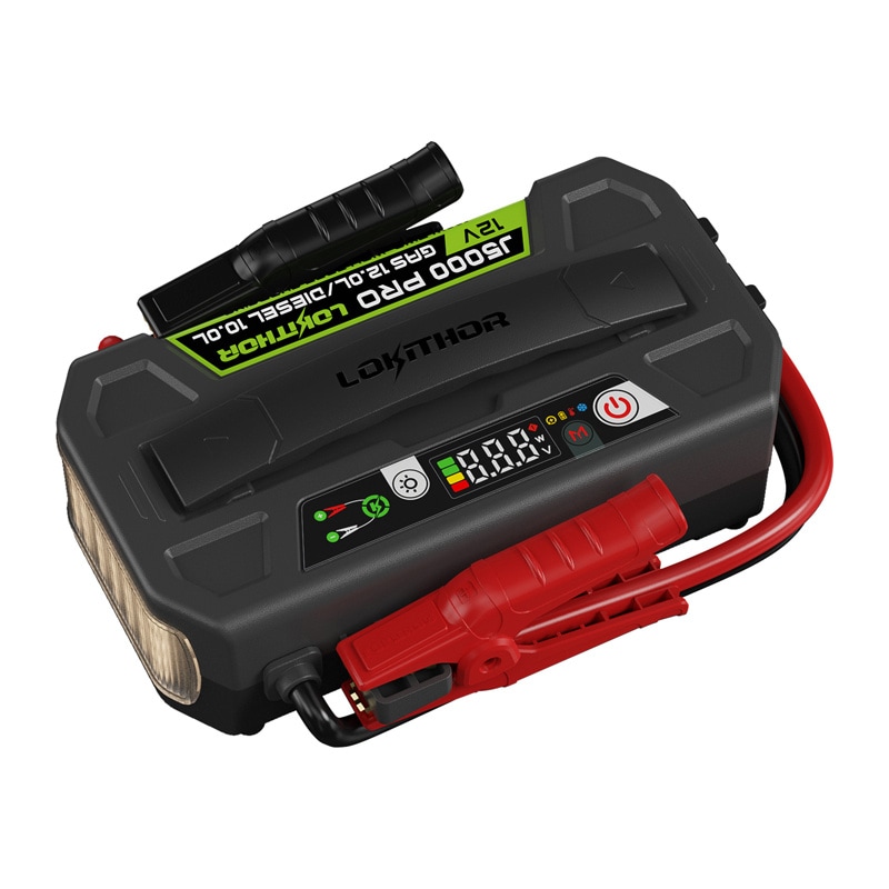 LOKITHOR J5000 PRO -hyppykäynnistin, 99,84 Wh, 5000 A