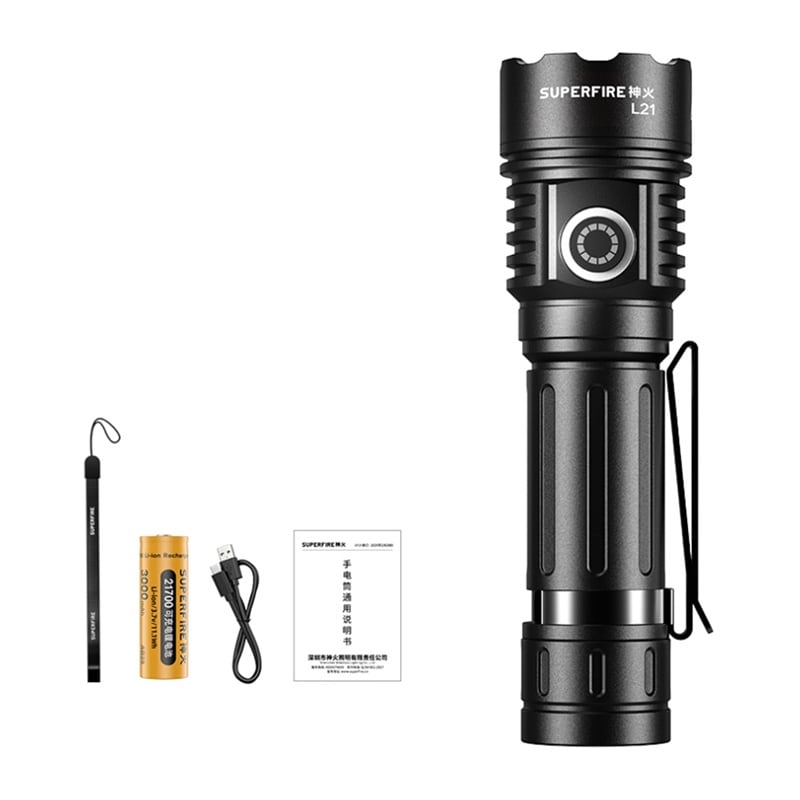 Superfire L21 ficklampa