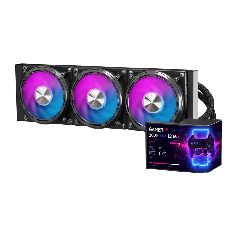 DarkFlash UV360 CPU-kylare (svart)