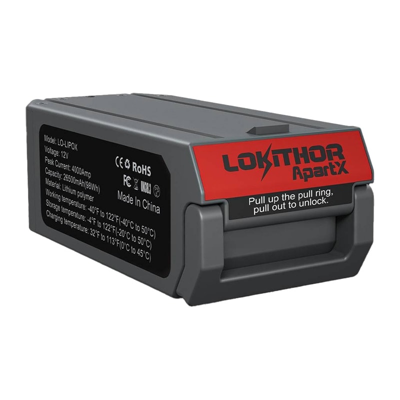 ApartX LO-LIPOX 4000 mAh 98 Wh-batteri