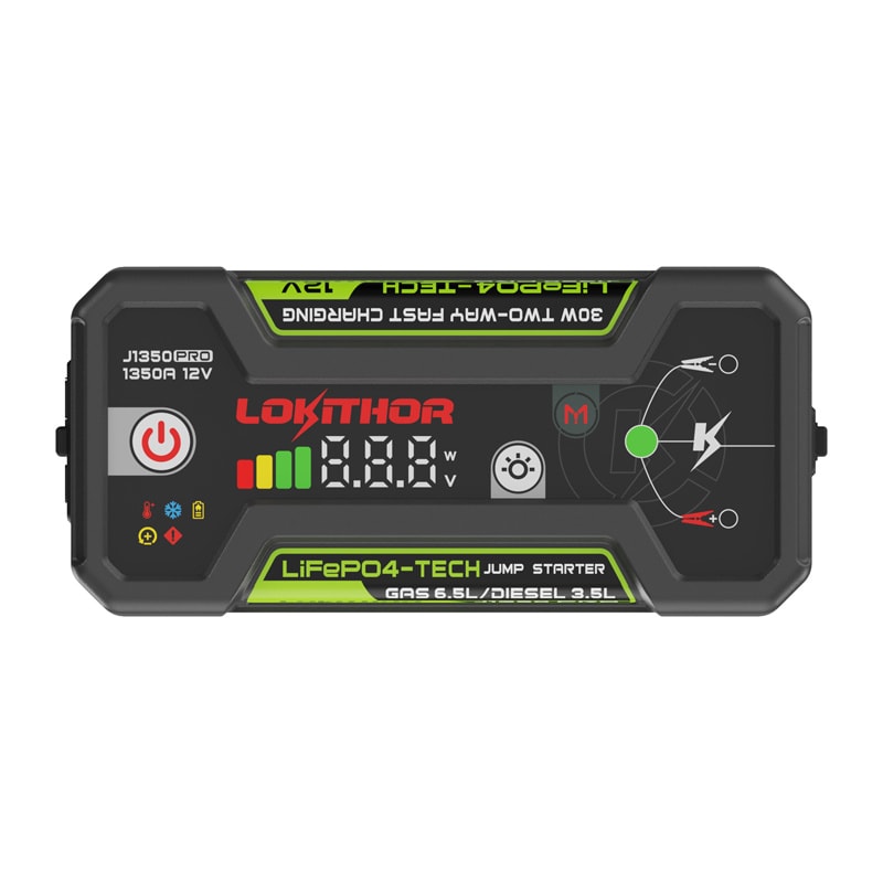 LOKITHOR J1350 Pro 25,6 Wh startbooster
