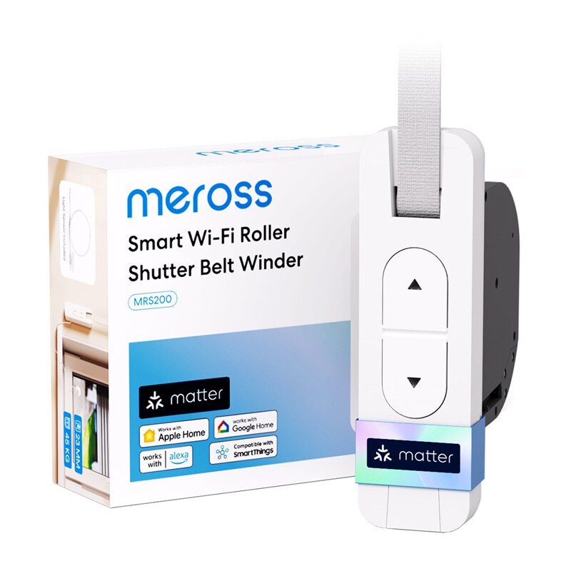 MEROSS MRS200MA-EU – smart rullgardinsrulle med Wi-Fi