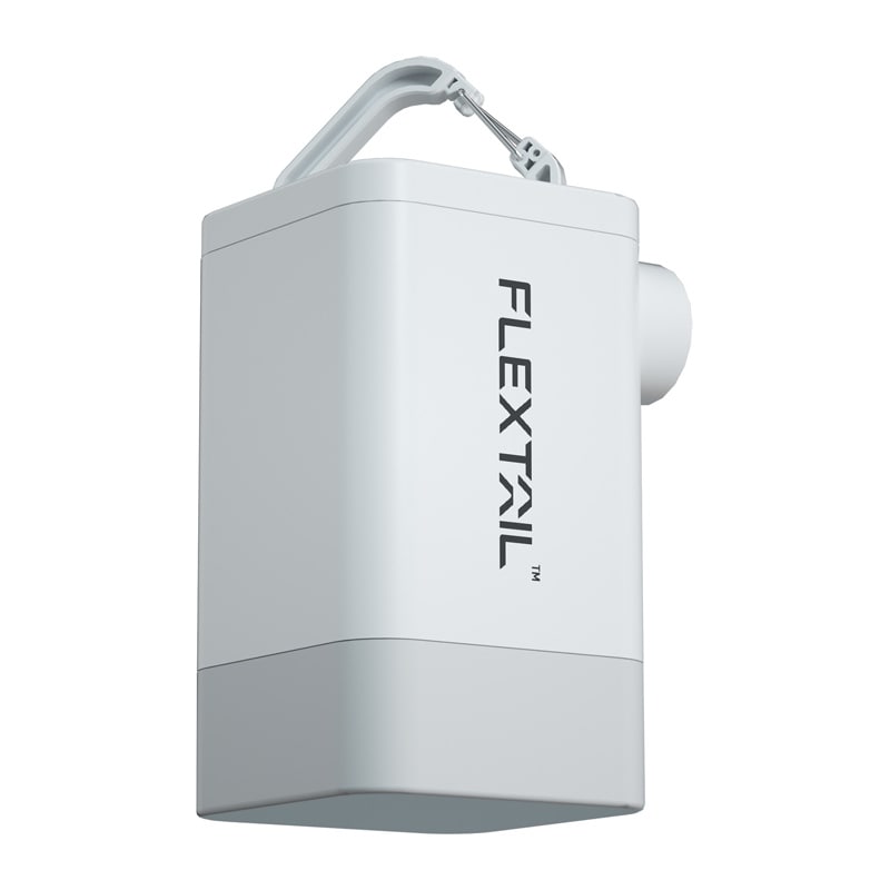 Flextail Max Pump 2 Plus – bärbar pump (vit)