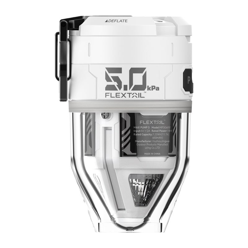 Flextail Max Pump 3 – bärbar pump (vit)