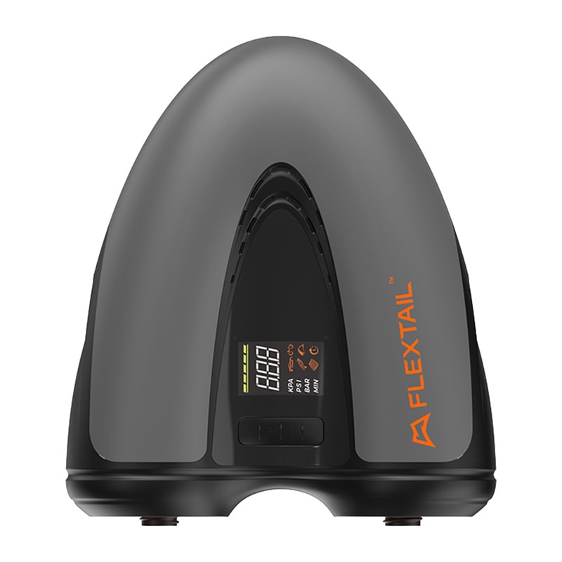 Flextail Evo SUP Pump Pro – bärbar SUP-pump (grå)
