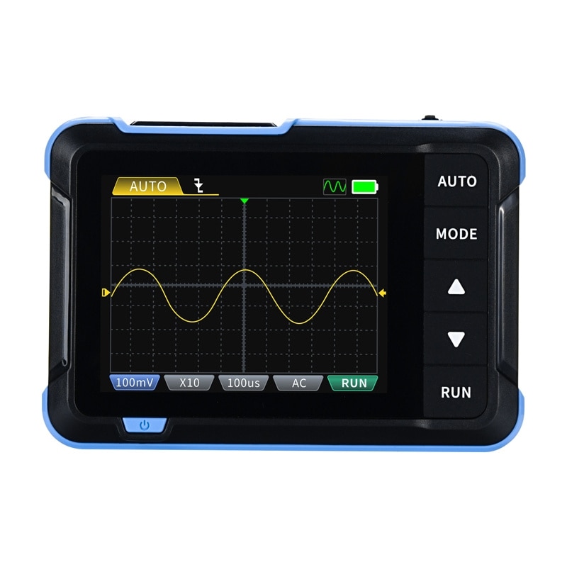 Bärbart 2-i-1-mini-oscilloskop FNIRSI DSO153 med signalgenerator