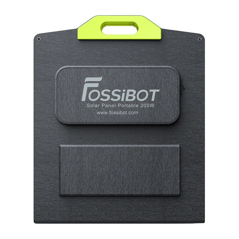 FOSSIBOT SP200 200 W solpanel (svart)