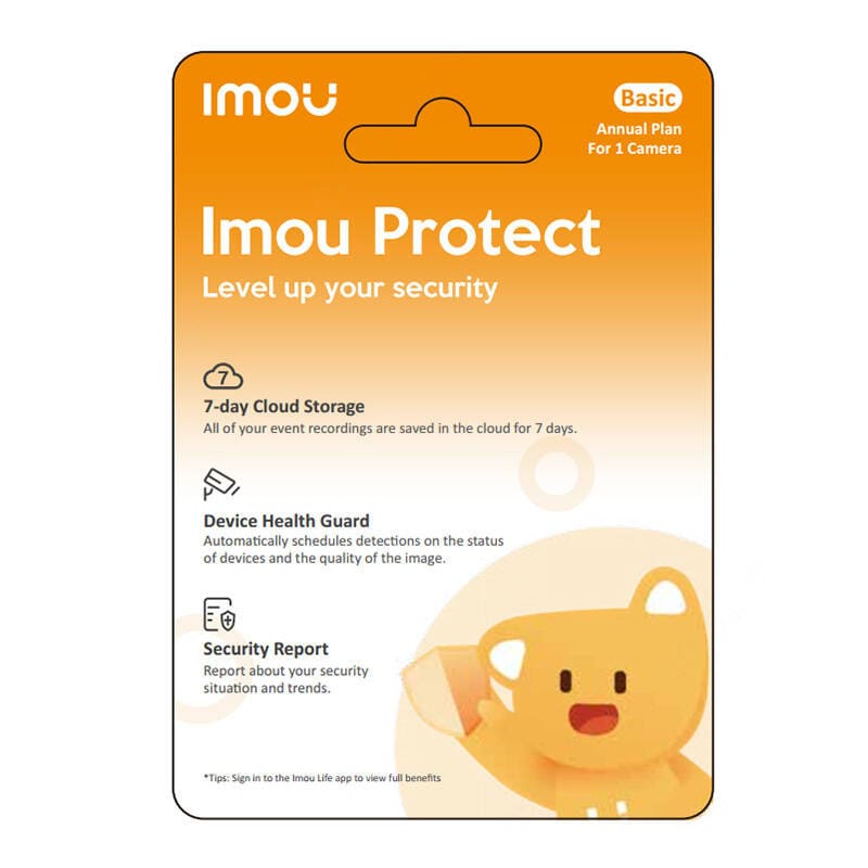 IMOU Protect Basic-presentkort (årsabonnemang)