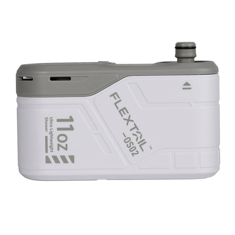 Flextail Max Shower – bärbar dusch med pump (vit)