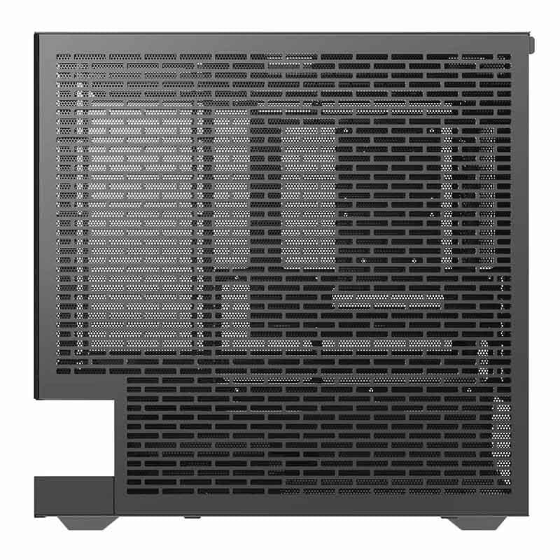 Darkflash F1-datorchassi (svart) + 6 ARGB-fläktar