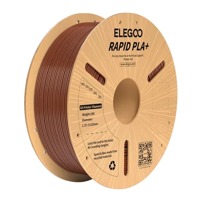 ELEGOO Rapid PLA+-filament (brunt)