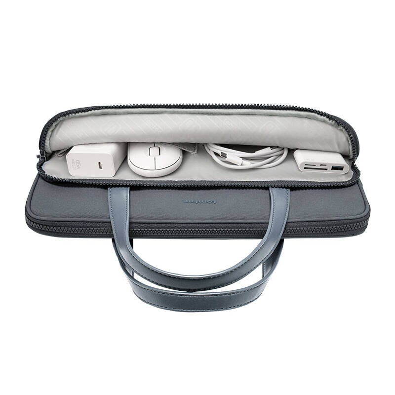 Laptopväska tomtoc 13,5–14" Versatile-A11 (grå)