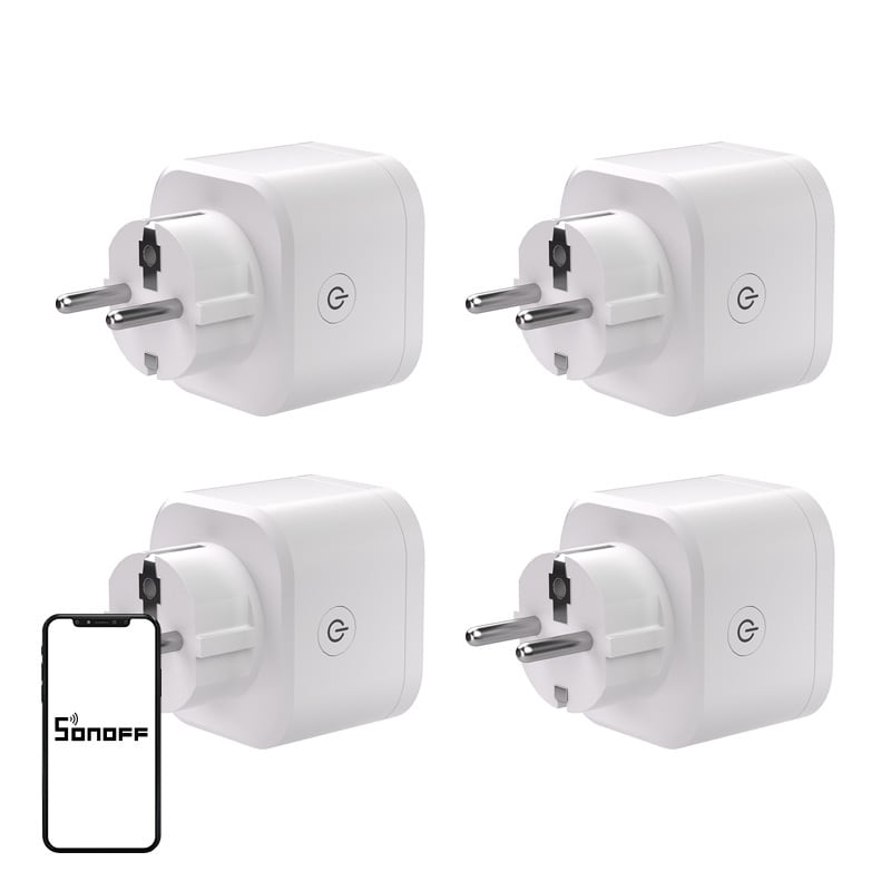 Sonoff S61s Matter-uttag via Wi-Fi, 4-pack