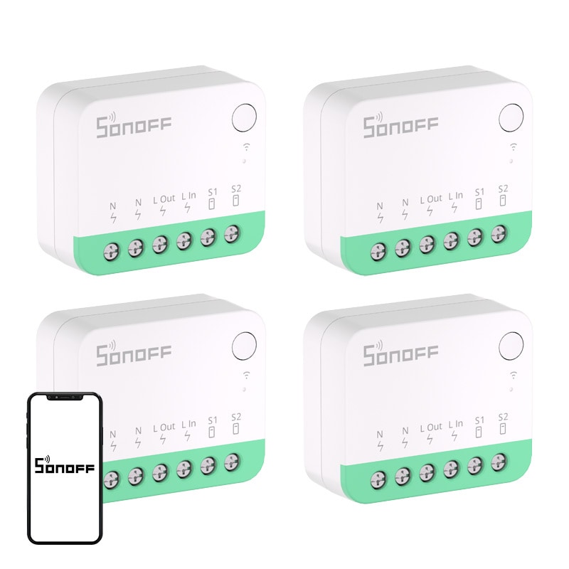 Sonoff MINIR4M (Extreme) Matter Switch, 4-pack