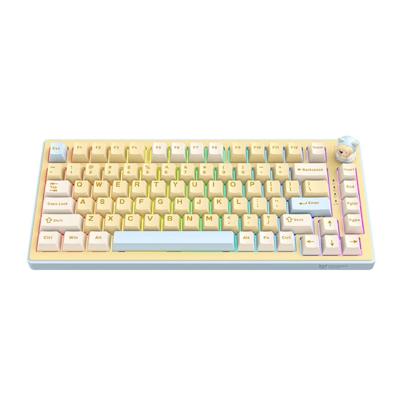 Onikuma MT707 speltangentbord (gult)