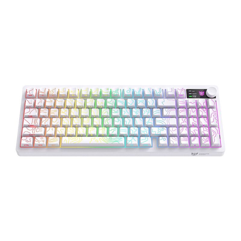 Onikuma MT902 speltangentbord (vitt)