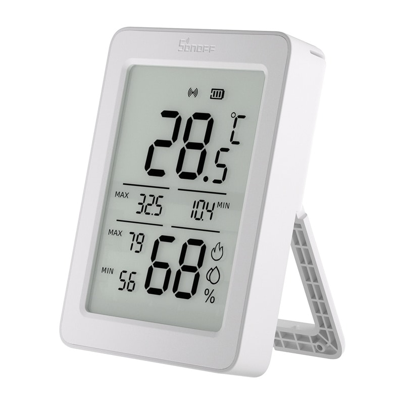 Sonoff ZigBee SNZB-02DR2 temperatur- och fuktighetssensor, 2-pack