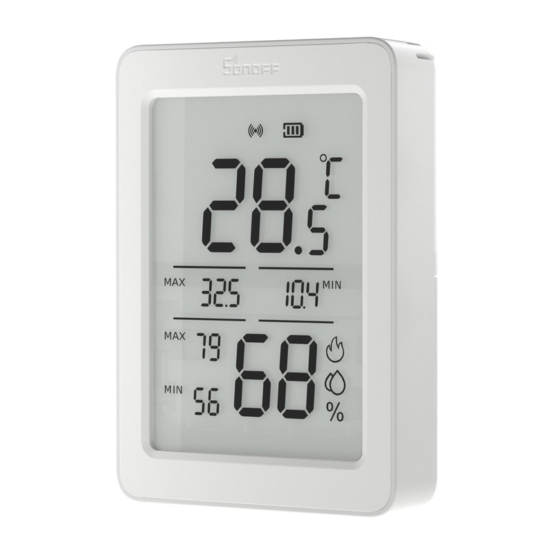 Sonoff ZigBee SNZB-02DR2 temperatur- och fuktighetssensor, 2-pack