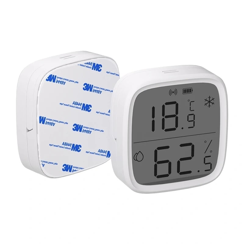Sonoff ZigBee SNZB-02D temperatur- och luftfuktighetssensor, 2-pack