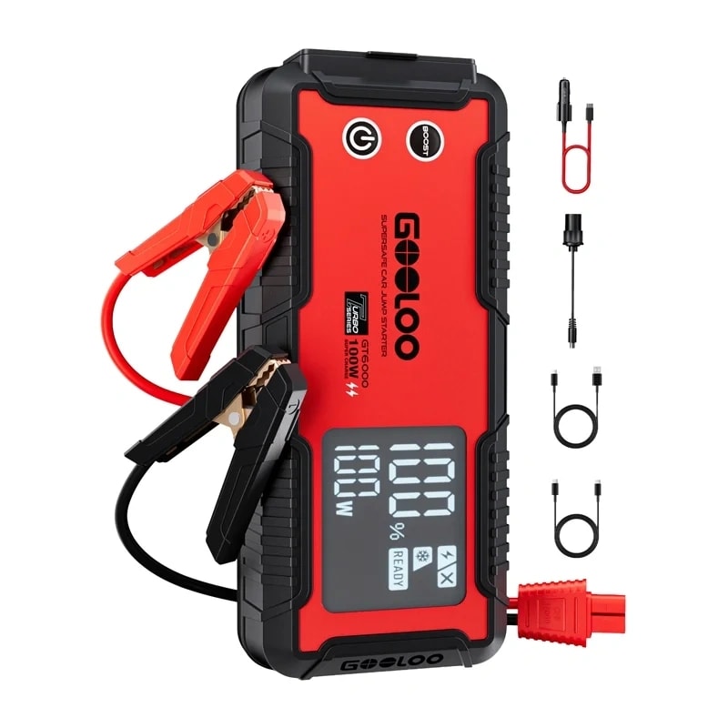 GOOLOO GT6000 99,9 Wh:n käynnistysapulaite