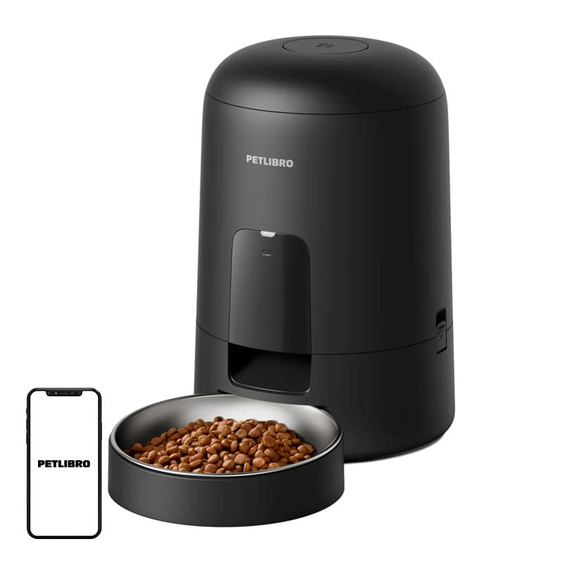 Petlibro Air Smart matdispenser för husdjur (svart)
