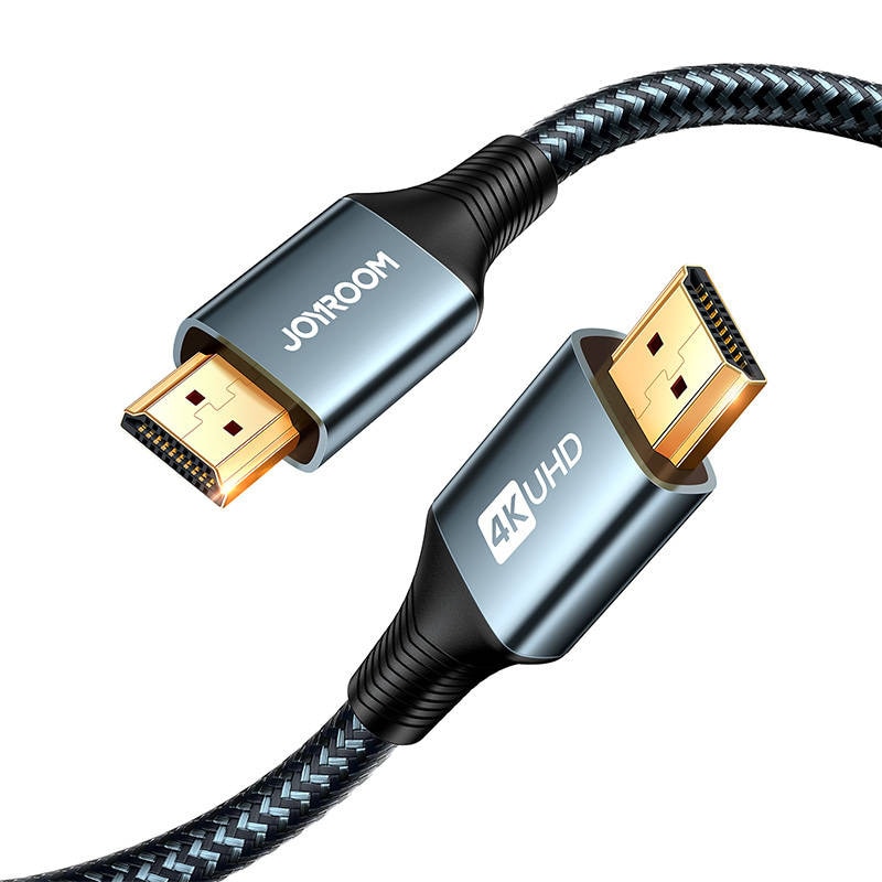 USB-kabel HDMI-HDMI / 4K 60 Hz / 2 m Joyroom SY-20H1 (grå)