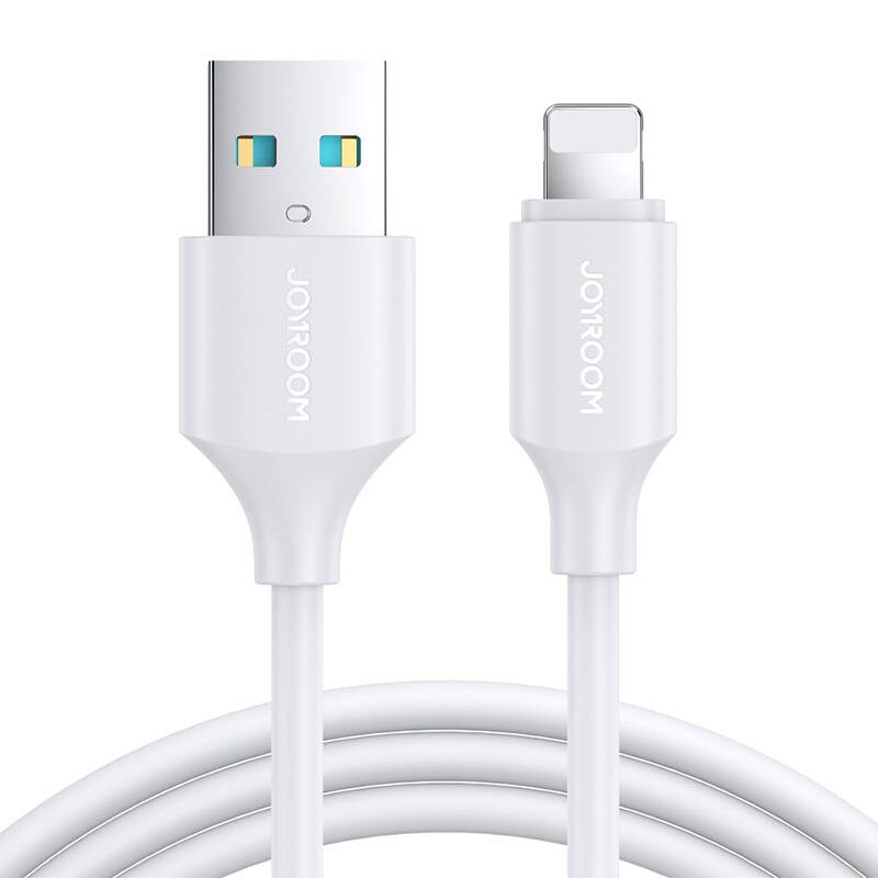 Kabel till USB-A / Lightning / 2,4 A / 2 m Joyroom S-UL012A9 (vit)