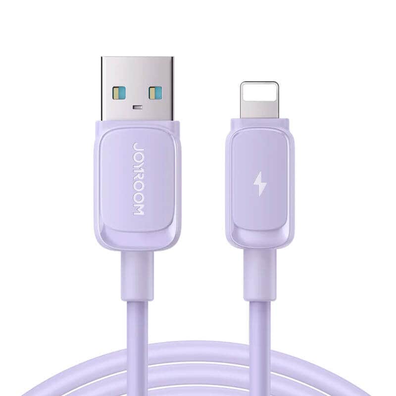 Kabel S-AL012A14 2,4 A USB till Lightning / 2,4 A / 1,2 m (lila)