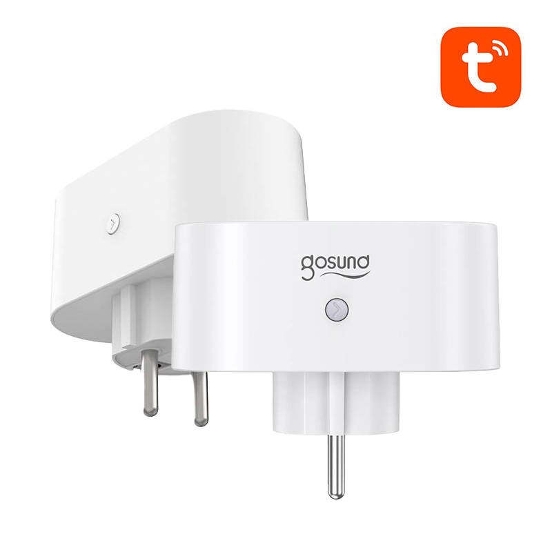 Gosund SP211 – smart dubbelkontakt med Wi-Fi (2-pack) 3500 W Tuya