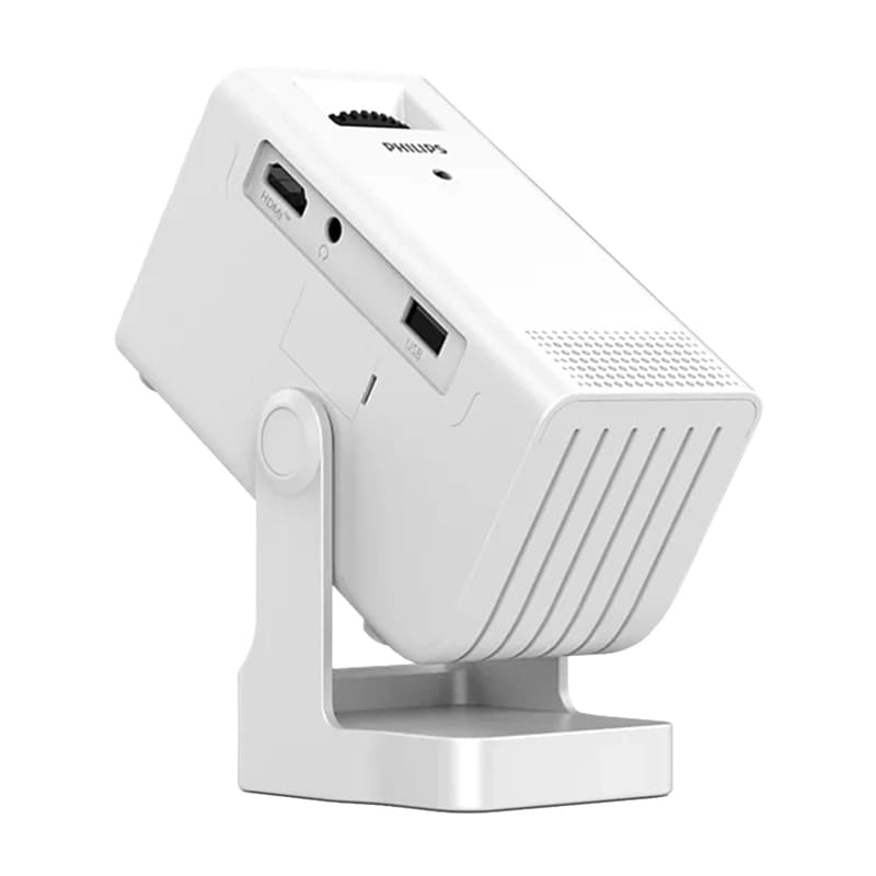 Phillips N-140 720p miniprojektor (vit)
