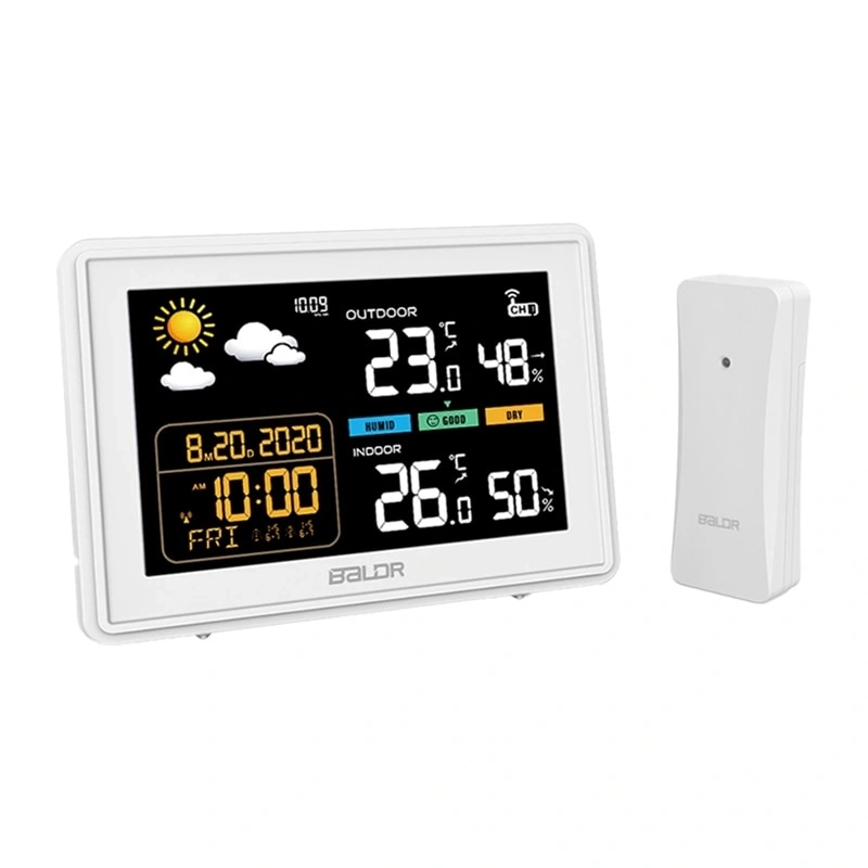 BALDRTHERM B0359WST2H2PR Väderstation med utomhusgivare