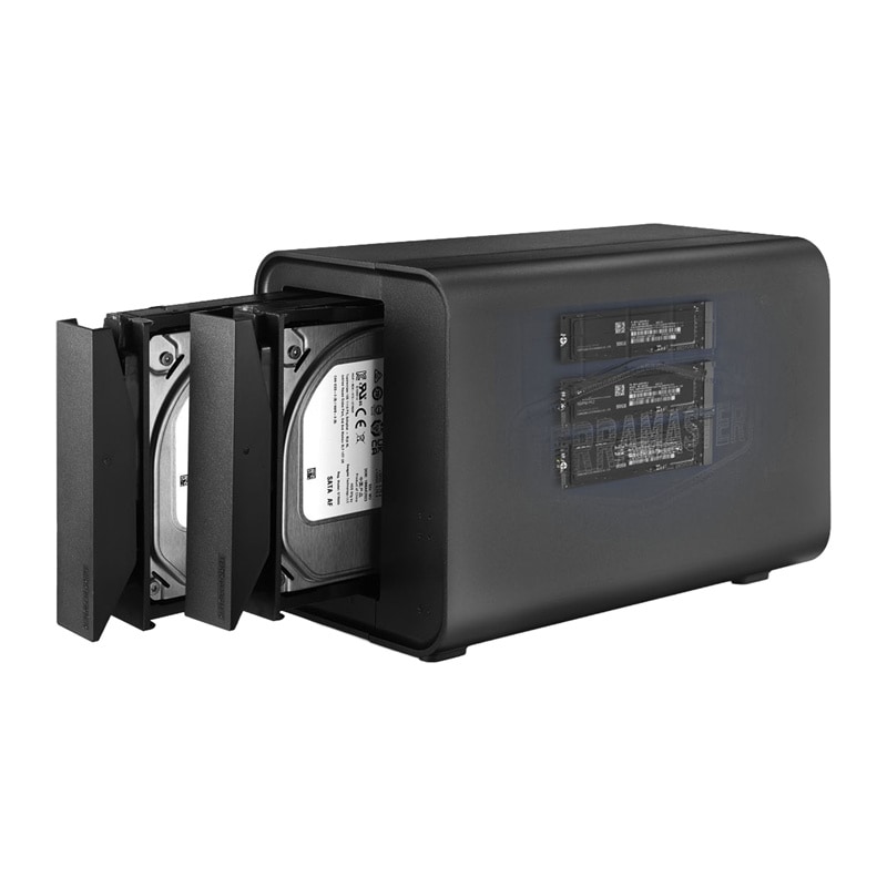 TERRAMASTER D5 Hybrid – DAS-kabinett med 5 fack