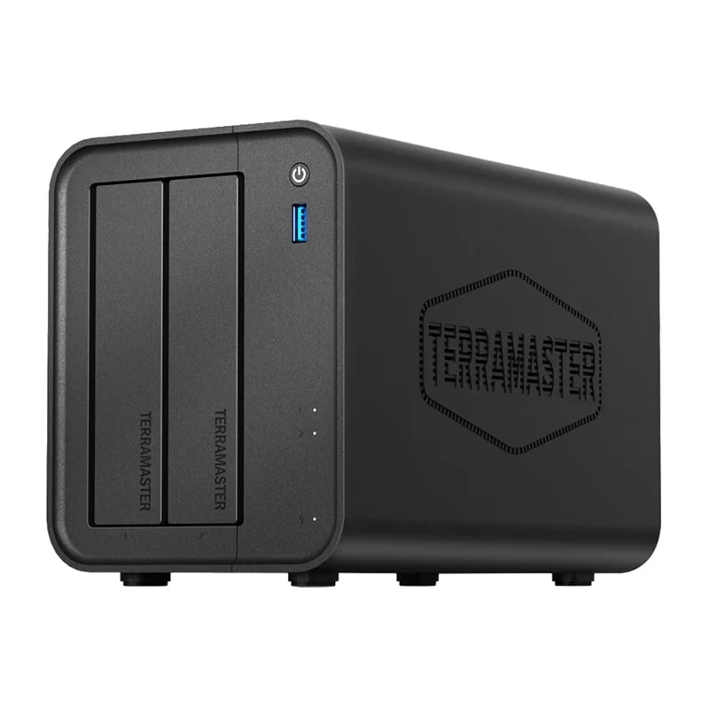 TERRAMASTER F2-425 NAS-filserver med 2 fack