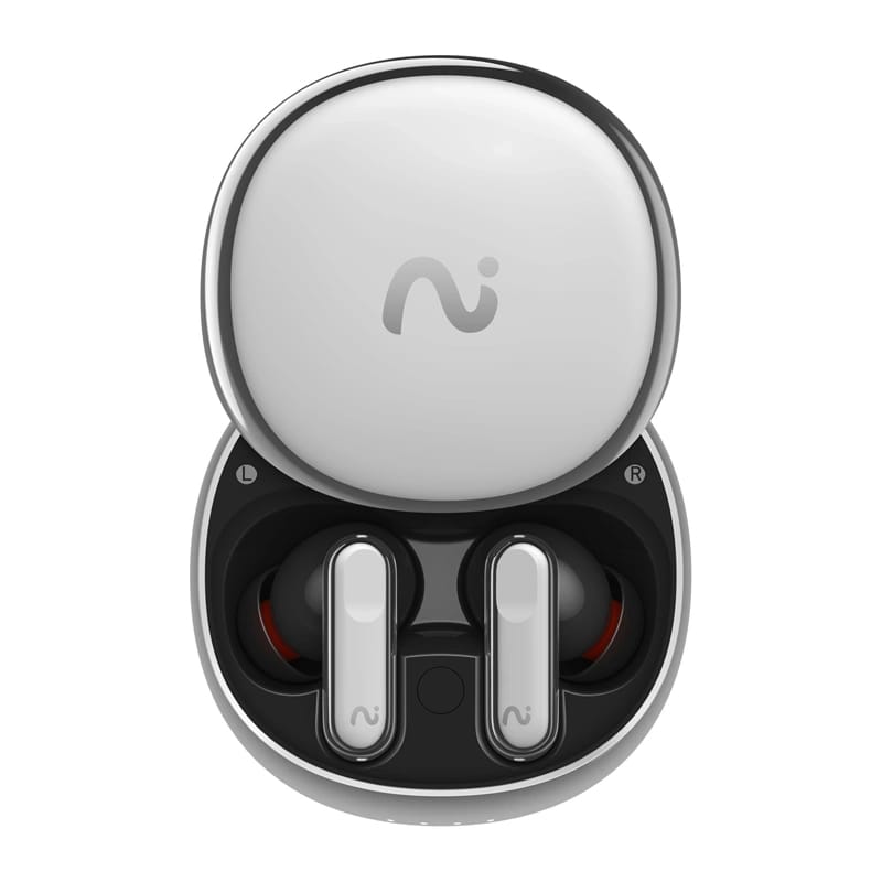 VIAIM Nano+ AI-öronsnäckor med röstinspelare (silver)