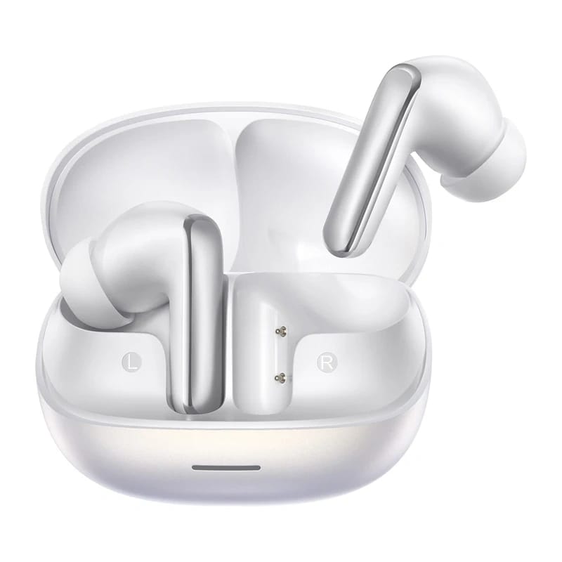 QCY Melobuds N65 trådlösa öronsnäckor (vita)