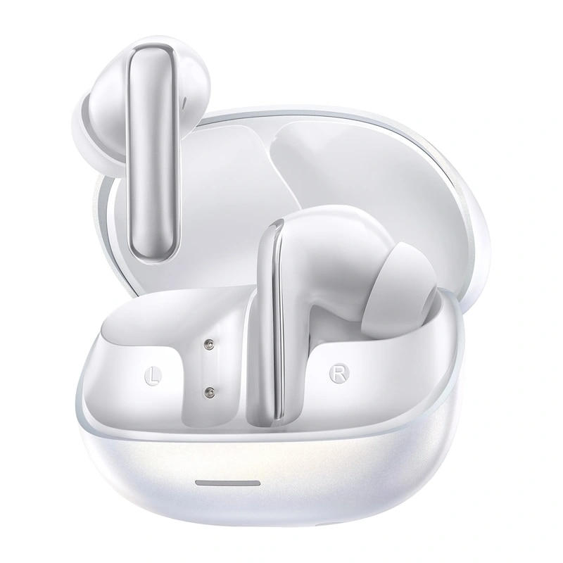 QCY Melobuds N65 trådlösa öronsnäckor (vita)