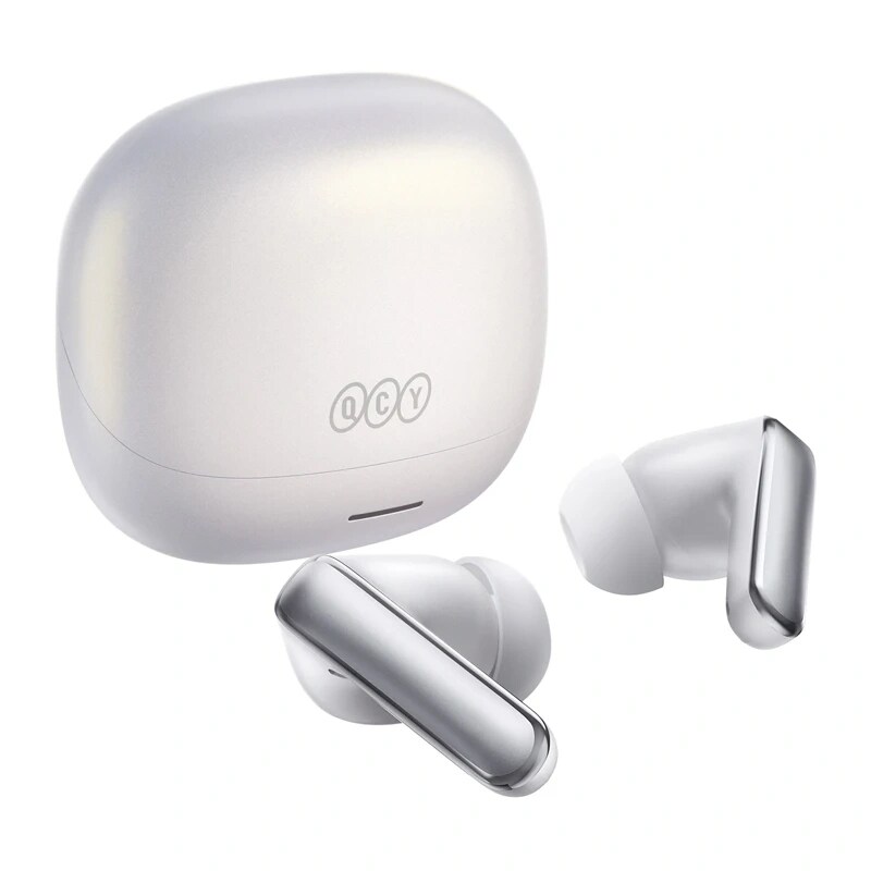 QCY Melobuds N65 trådlösa öronsnäckor (vita)