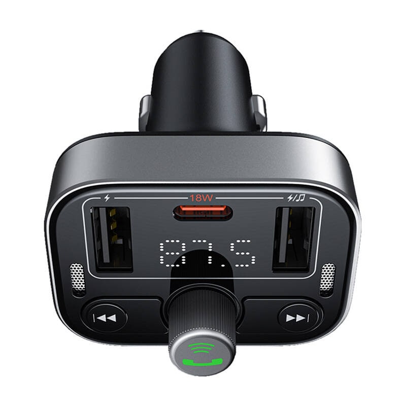 FM-sändare Baseus S-09 Pro, Bluetooth (svart)
