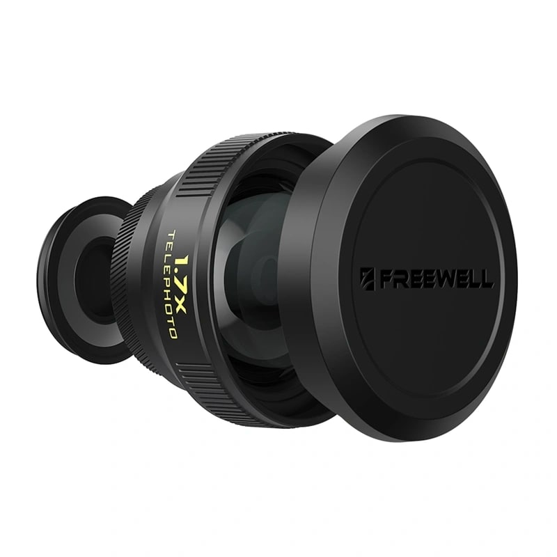 Freewell 1,7x teleobjektiv för smartphone, 17 mm fattning