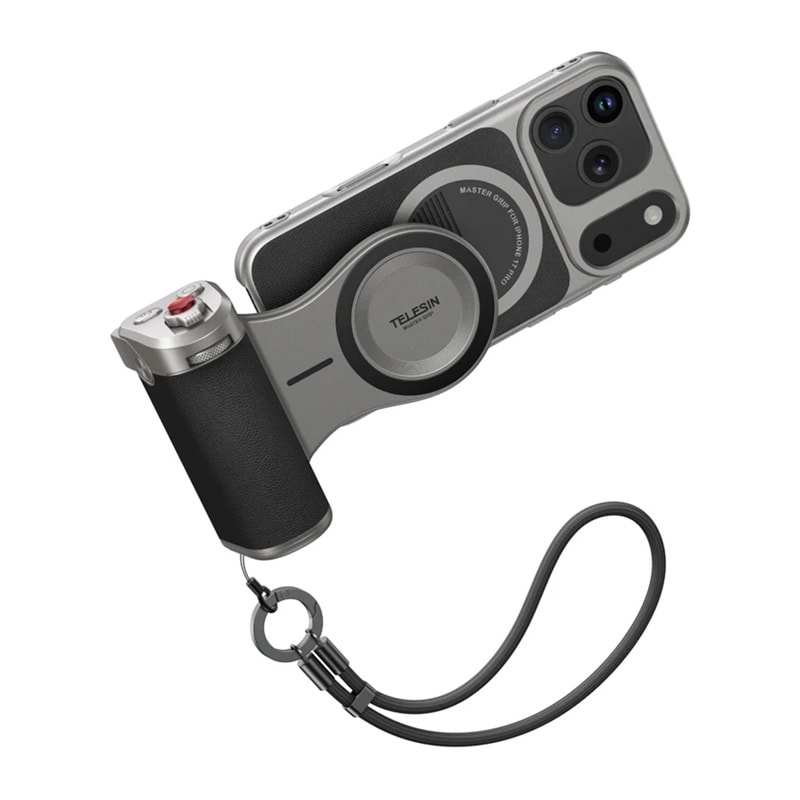 Master Grip-fäste för iPhone 17 Pro Max – Powerbank