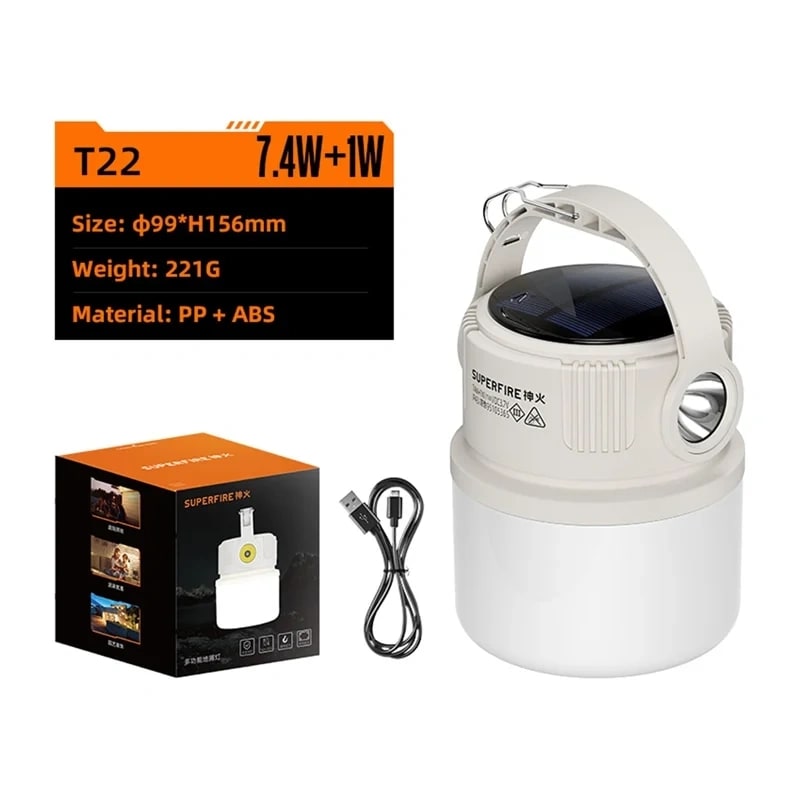 Campinglampa T22 Superfire