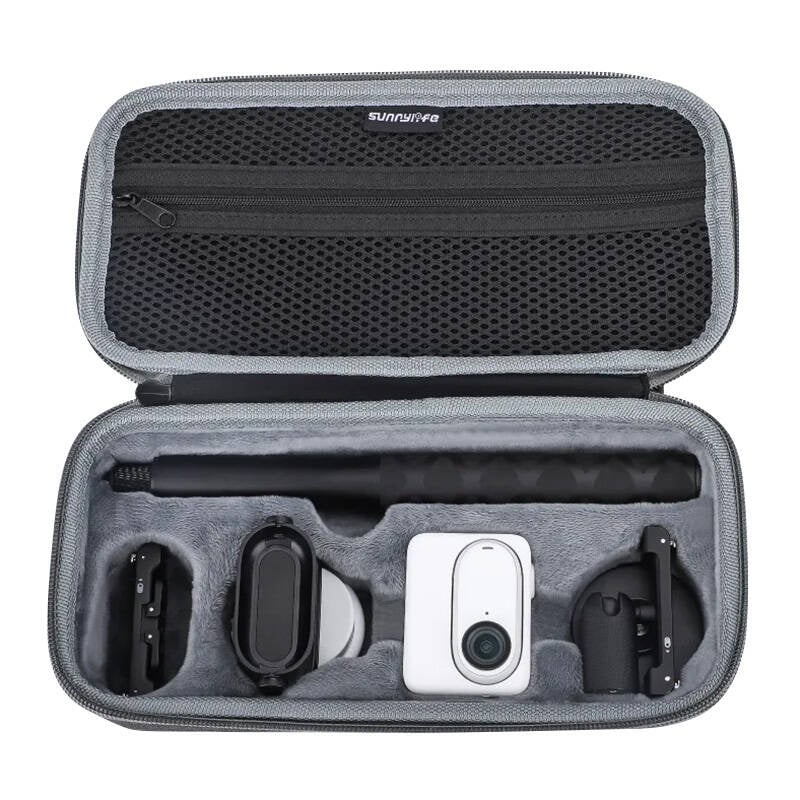 Sunnylife-skyddsfodral för Insta360 GO 3 / GO 3S-kamera (svart)