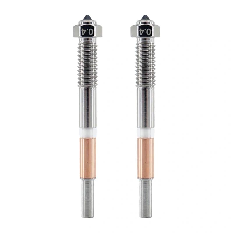 QiDi 0,4 mm bimetallmunstycke för Q2-serien (2 st.)