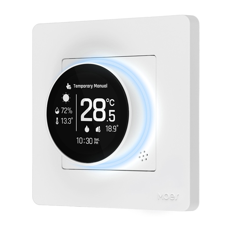 MOES ZHT-SR-GB ZigBee-termostat för elvärme
