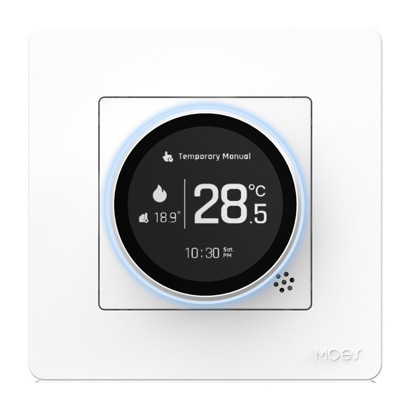 MOES ZHT-SR-GB ZigBee-termostat för elvärme