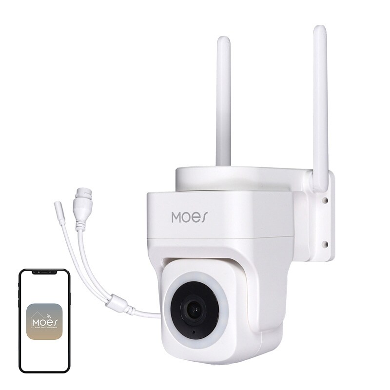 MOES WCM-B66 3 MP utomhus-IP-kamera med Wi-Fi