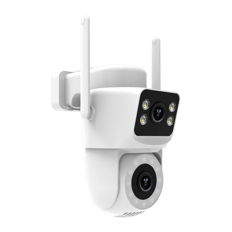 MOES WCM-Q29 8 MP Wi-Fi-IP-kamera med dubbla objektiv