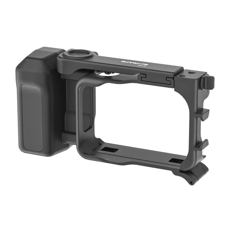 Sunnylife vloggingsats för Insta360 GO Ultra – halsband – kallskor (svart).